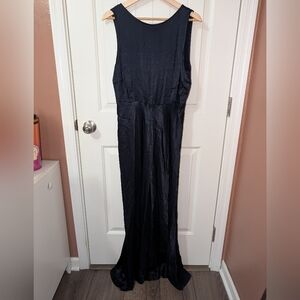 Ghost London Sleeveless Alexia Maxi Dress Women’s Medium Navy